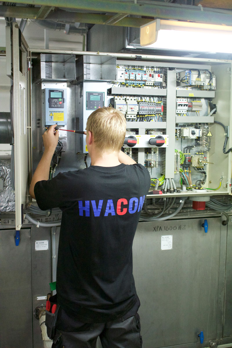 HVAC electrical automation on ship