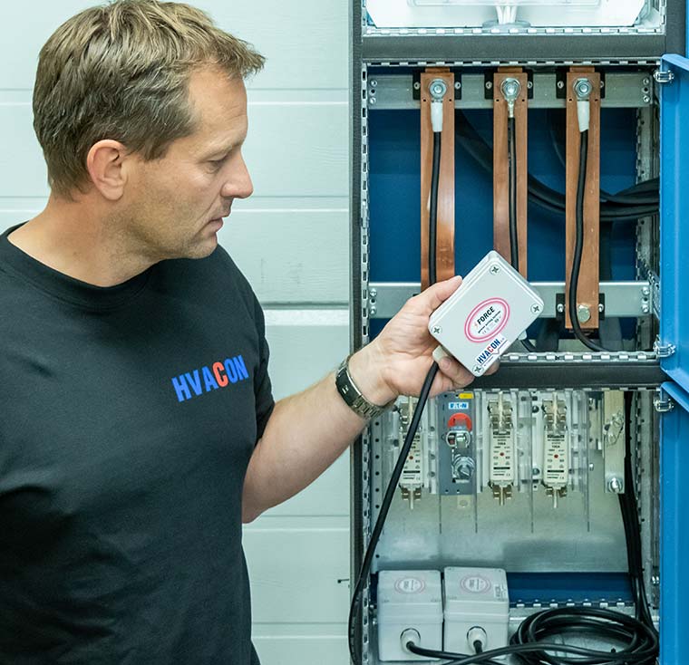 HVAC retrofit project